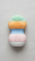 Silicone Facial Cleansing Brush with Dual Textures